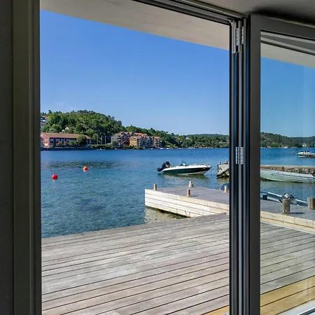 Converted Boathouse With Jetty Near * Grimstad (Aust-Agder)
